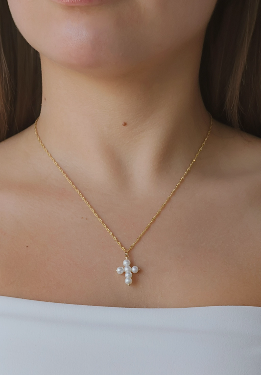 Pearly cross