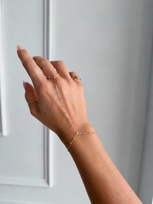 Wave balls hand chain